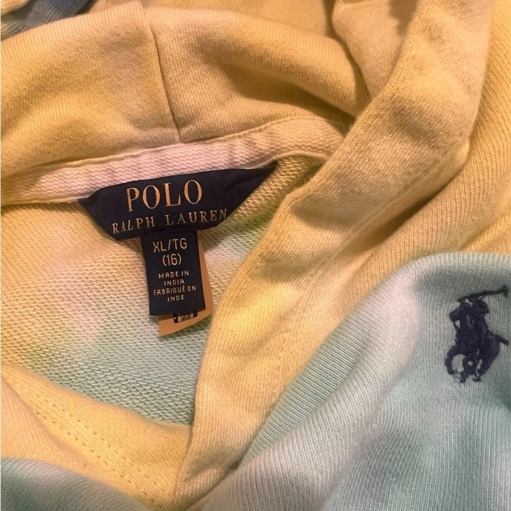 Polo by Ralph Lauren Pastel Tie Dye Hoodie